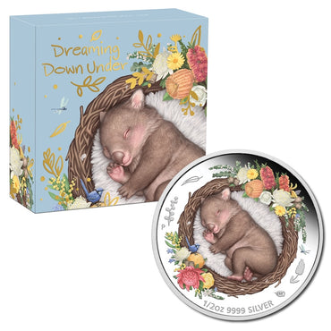 2021 Dreaming Down Under - Wombat 1/2oz Silver Proof