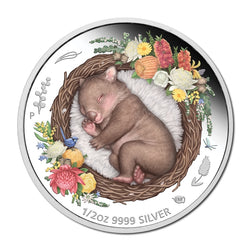 2021 Dreaming Down Under - Wombat 1/2oz Silver Proof