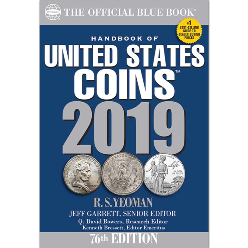 2019 Handbook of United States Coins - The Official Blue Book 76th Edition SOFTCOVER