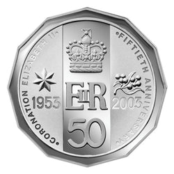 2003 Queen Elizabeth II Coronation 2 Coin Proof