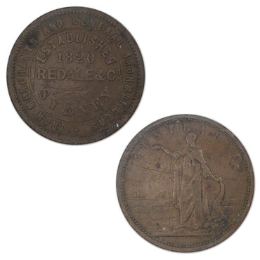 Australia ND Iredale & Co. Penny Token A.292