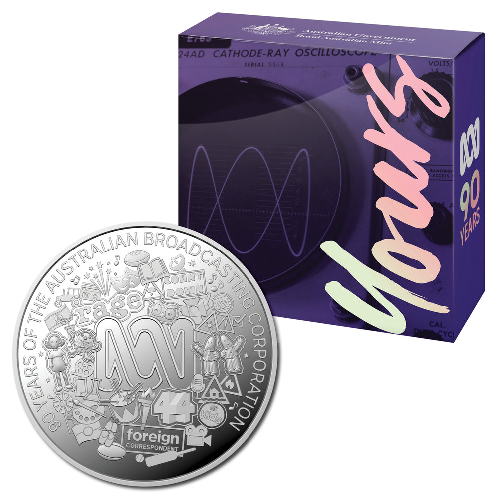 $1 2022 ABC 90th Anniversary Silver Proof