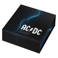 $1 2023 AC/DC Silver Frosted UNC