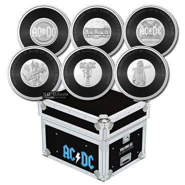 2022/2023 AC/DC 6 Coin Collection