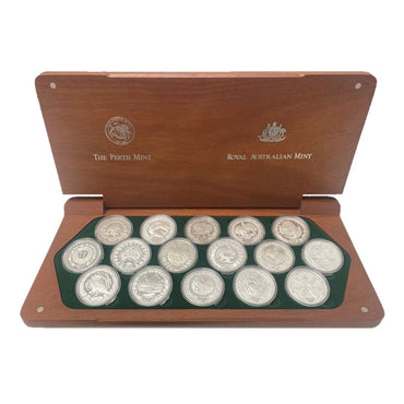 $5 2000 Sydney Olympics Silver 16 Coin Proof Set