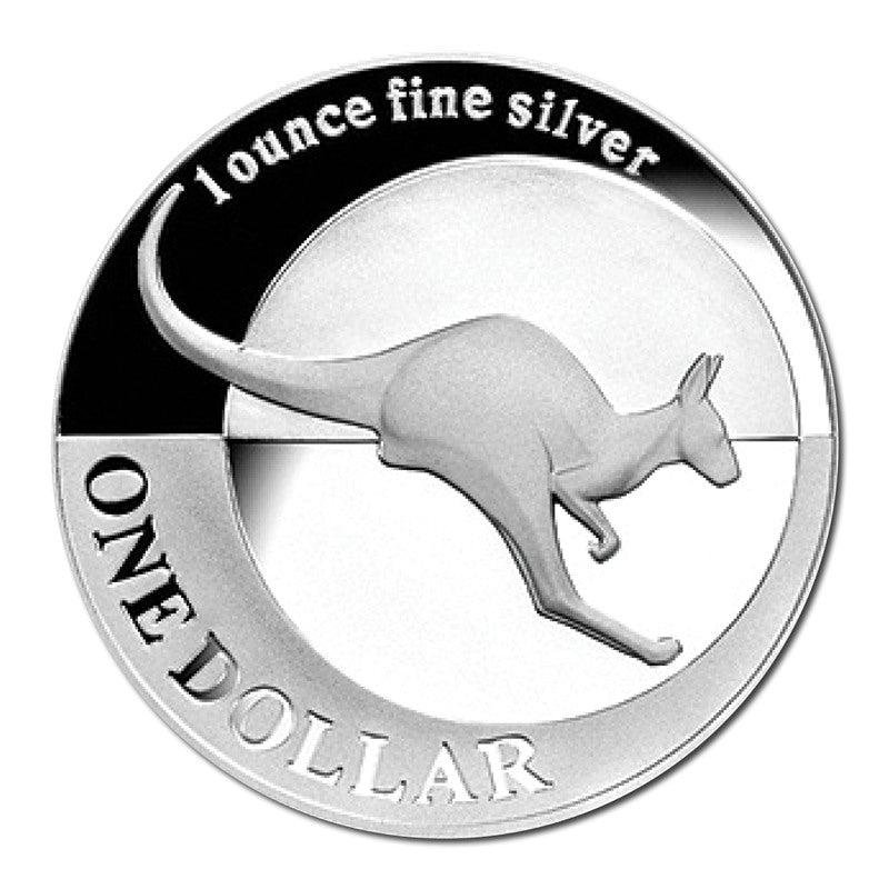 $1 2004 Kangaroo 1oz 99.9% Silver Proof