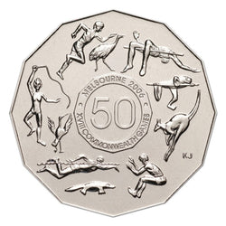 50c 2005 Commonwealth Games - Student Design Carded UNC