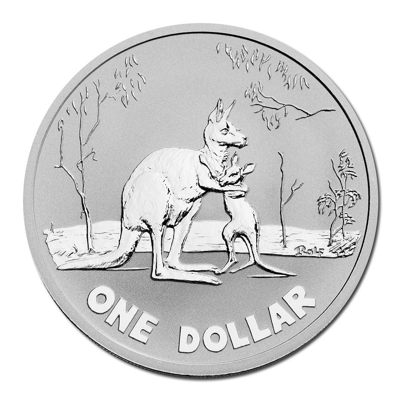 $1 2007 Kangaroo - Rolf Harris Cupro-Nickel Specimen