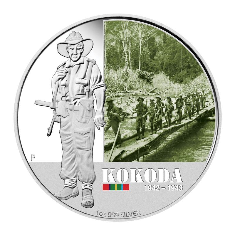 2012 Famous Battles - Kokoda 1oz Silver