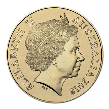 $2 2016 Olympic Green Coloured UNC