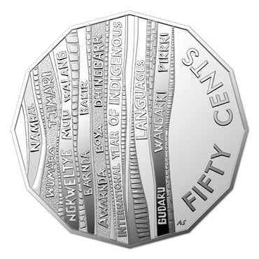 50c 2019 International Year of Indigenous Languages UNC