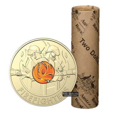 $2 2020 Firefighters Mint Roll