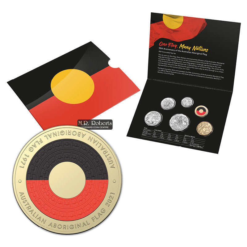 2021 Mint Set - Australian Aboriginal Flag – M.R.Roberts - Wynyard