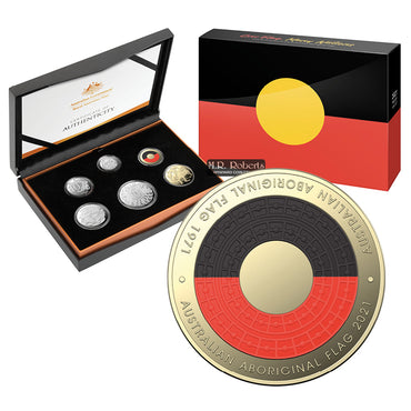 2021 Proof Set - Australian Aboriginal Flag