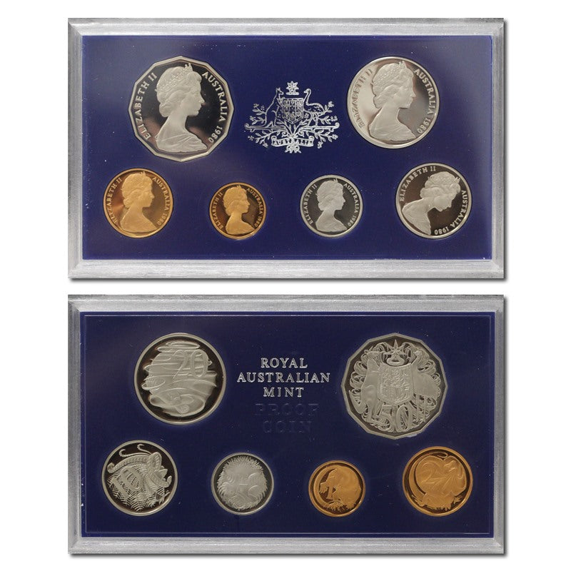 1980 6 Coin Proof Set