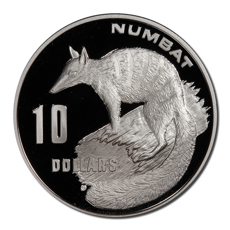 $10 1995 Numbat Silver Standard Proof