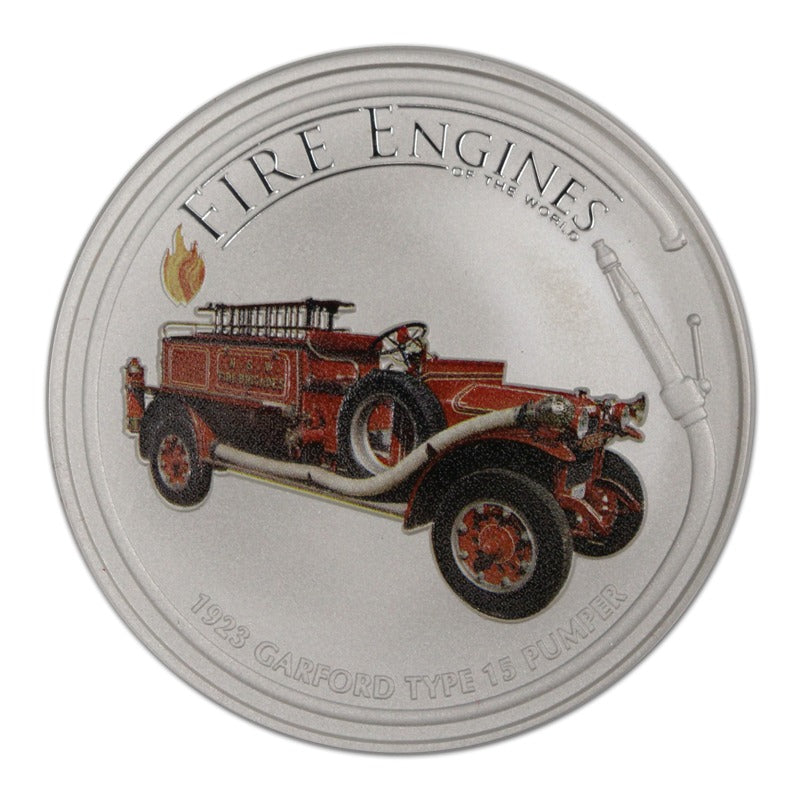 2006 Fire Engines of the World - Australia Garford 1oz Silver