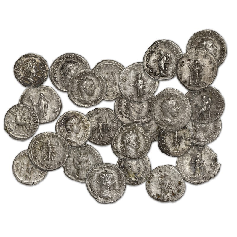 Ancient Roman Empire Silver Denarius 2nd-3rd Century