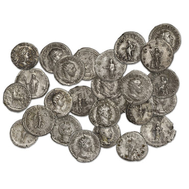 Ancient Roman Empire Silver Denarius 2nd-3rd Century