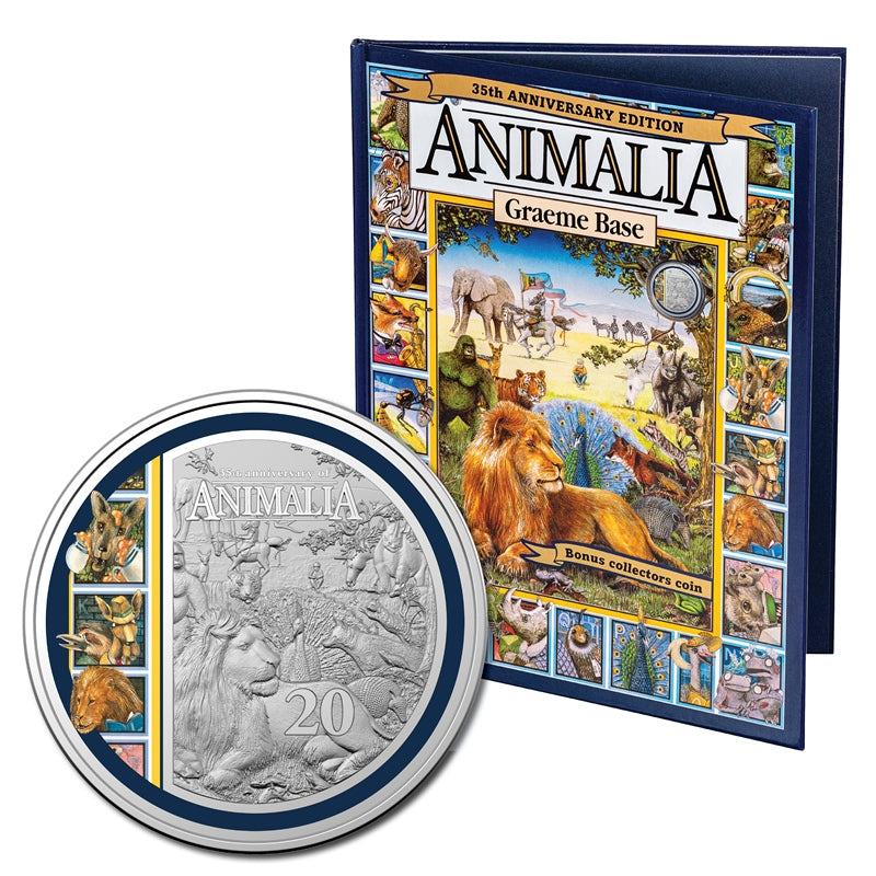 20c 2021 Animalia with Hardcover Book