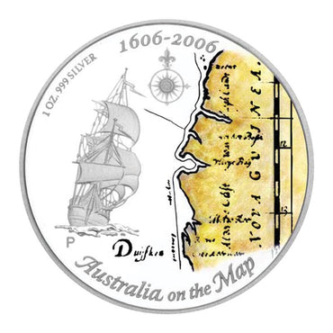 2006 Australia on the Map 1oz Silver Proof