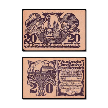 Austria 1921 20 Heller EF-UNC