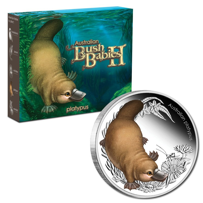 2013 Bush Babies II - Platypus 1/2oz Silver Proof