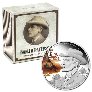 2014 Banjo Patterson 1oz Silver Proof