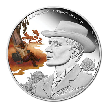 2014 Banjo Patterson 1oz Silver Proof