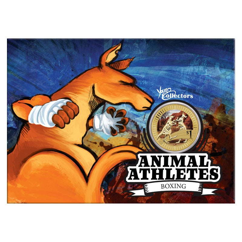 2012 Animal Athletes - Boxing Kangaroo $1 UNC