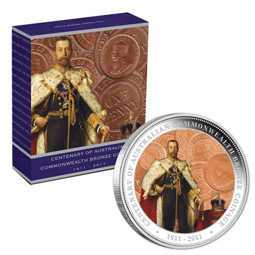 2011 Commonwealth Bronze Coinage 1oz Silver Proof
