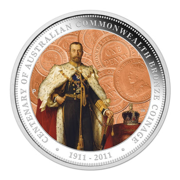 2011 Commonwealth Bronze Coinage 1oz Silver Proof