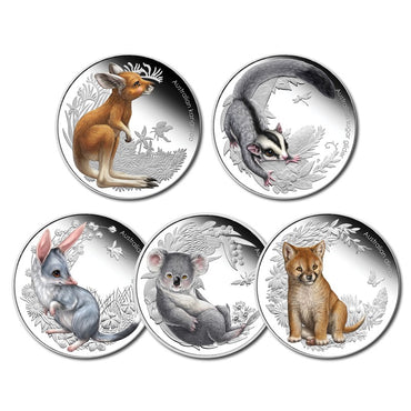 2010-2011 Bush Babies 5 Coin Set