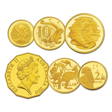 2010 6 Coin Gold Proof Set