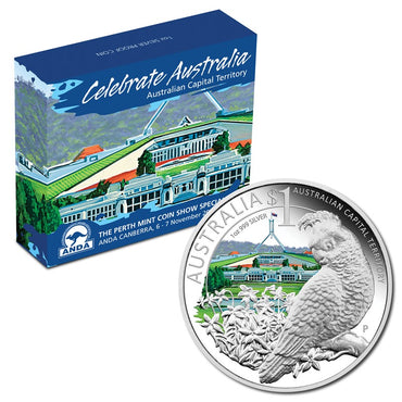 2010 Celebrate Australia - ACT 1oz Silver Coin Show Special