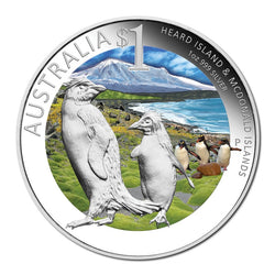 2011 Celebrate Australia - Heard Island & McDonald Island 1oz Silver Coin Show Special