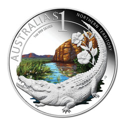 2010 Celebrate Australia 1oz Silver ANDA Proof - Northern Territory