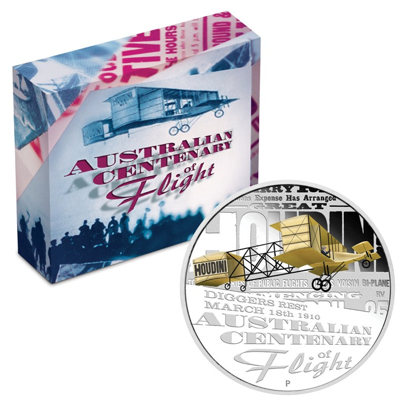 2010 Australian Centenary of Flight 1oz Silver Proof