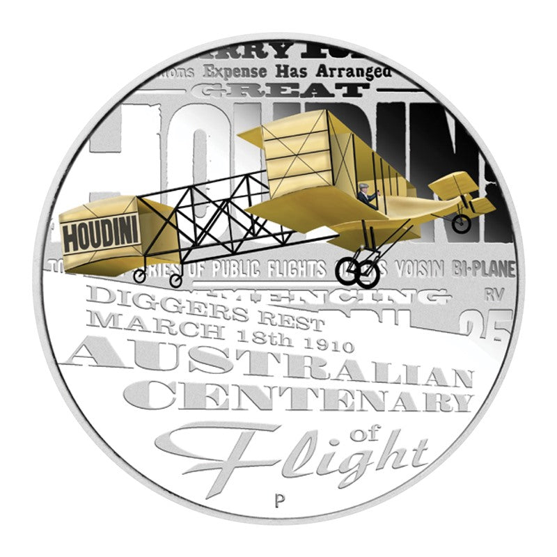 2010 Australian Centenary of Flight 1oz Silver Proof