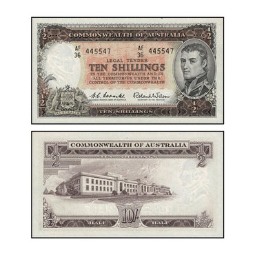 (1961) Ten Shillings Coombs/Wilson R.17