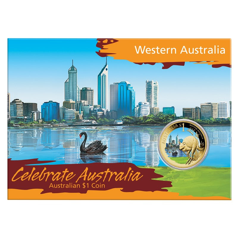 2009 Celebrate Australia - Western Australia $1 UNC