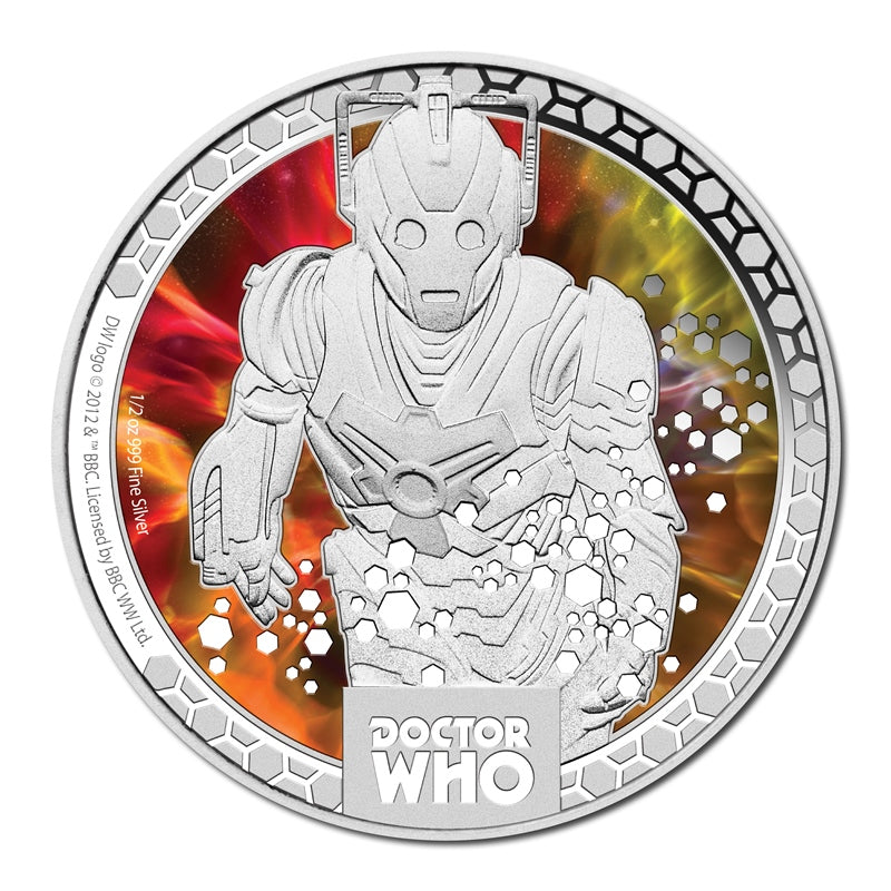 2014 Doctor Who - Cybermen - 1/2oz Silver Proof