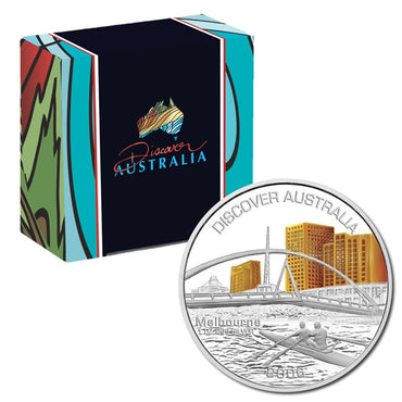2006 Discover Australia - Melbourne 1oz Silver Proof