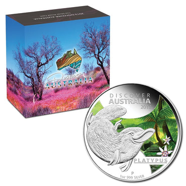 2013 Discover Australia - Platypus 1oz Silver Proof