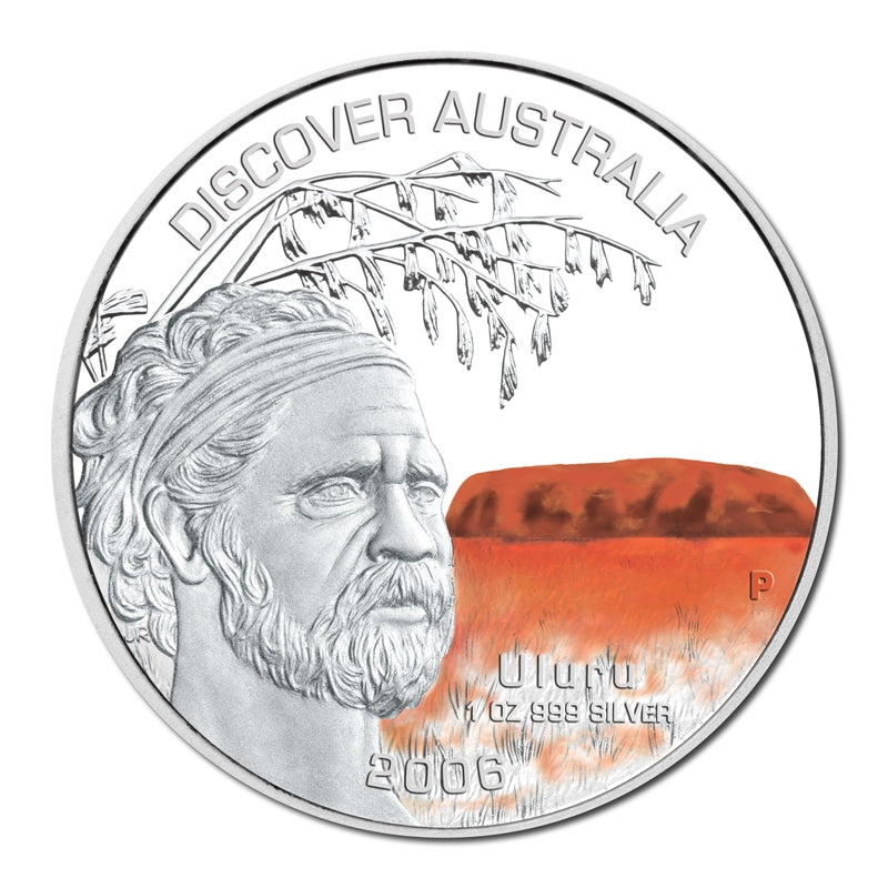 2006 Discover Australia - Uluru 1oz Silver Proof