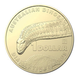 $1 2022 Dinosaurs 4 Coin Privy UNC Set