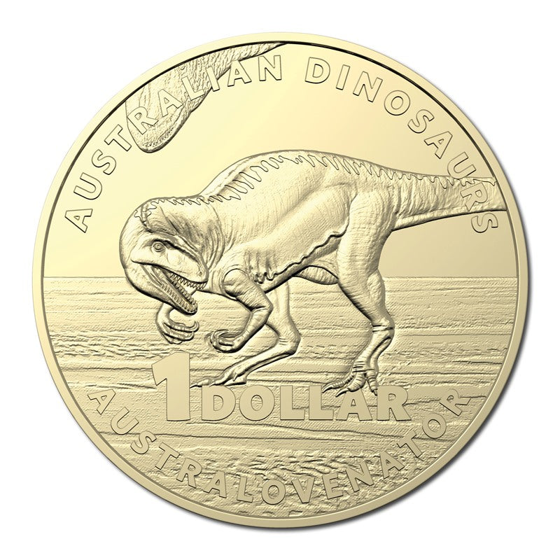 $1 2022 Dinosaurs 4 Coin UNC Set