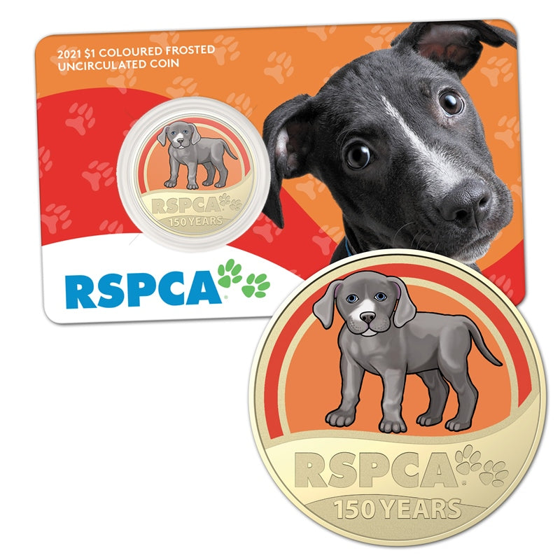 $1 2021 RSPCA 150th Anniversary UNC - Dog