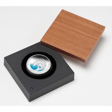 2009 Discover Australia - Dolphin 1oz Silver Proof