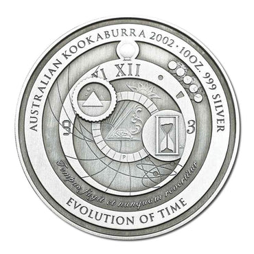 2002 Evolution of Time 10oz Silver